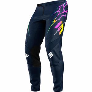 Pantaloni motocross Shot Contact Rac albaștri