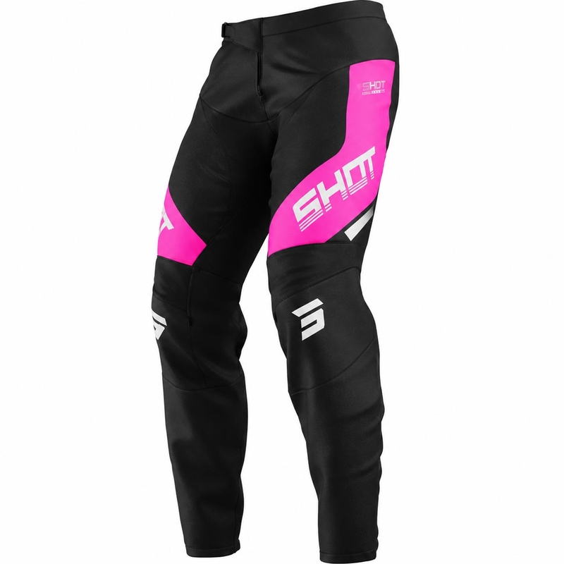 Pantaloni motocross Shot Devo Struck roz