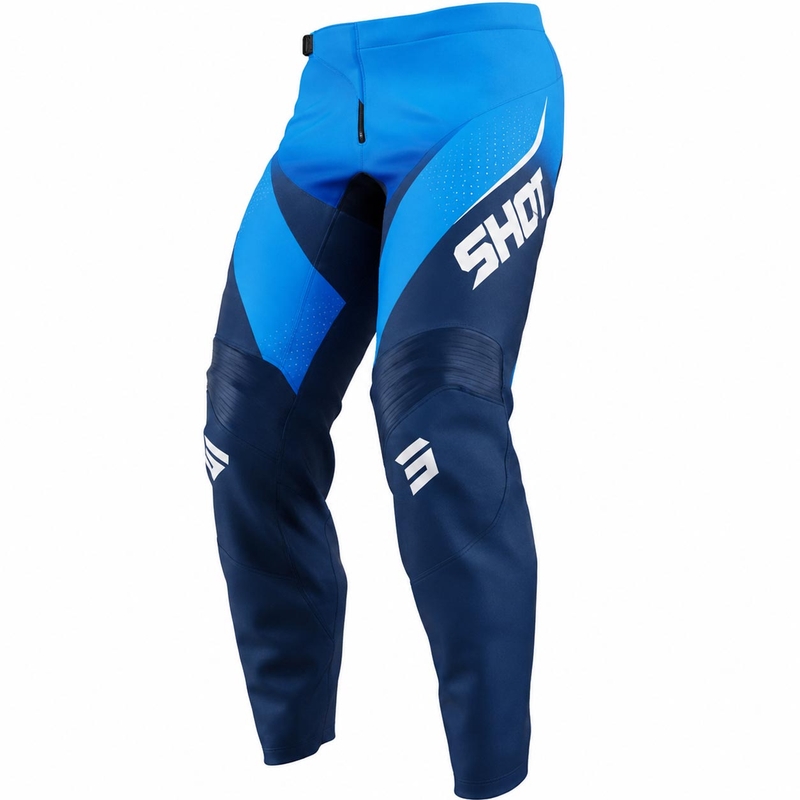 Pantaloni motocross Shot Draw Clash albaștri