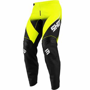 Pantaloni motocross Shot Draw Clash galben fluo
