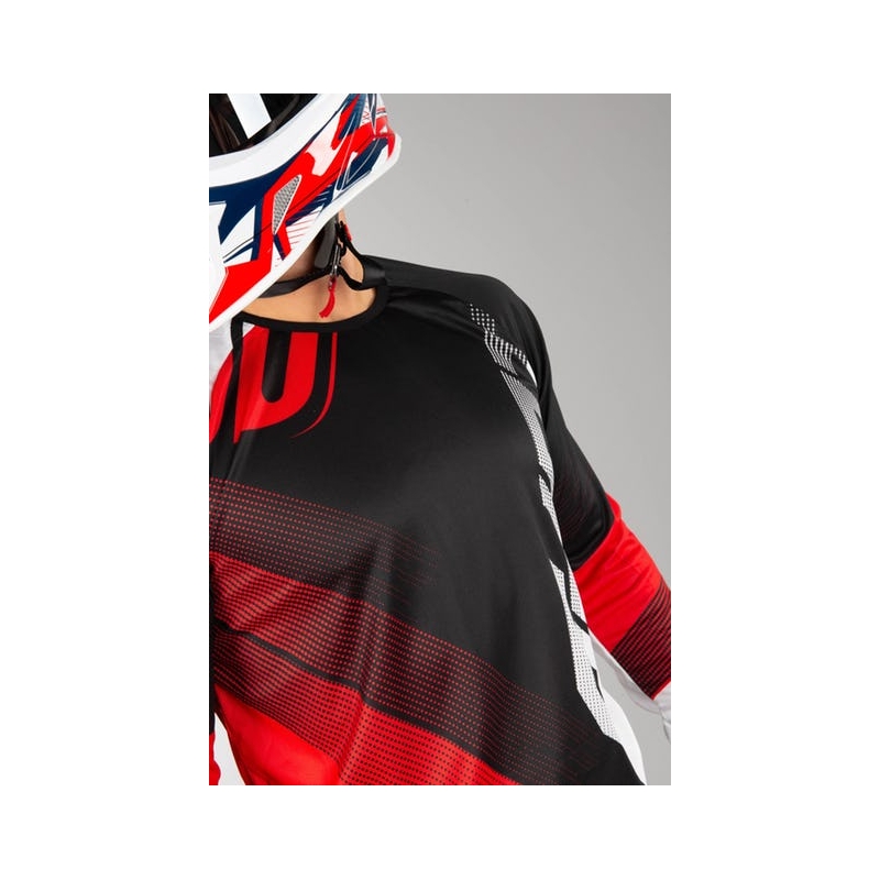 Komplet (dres + kalhoty) Shot DEVO Ultimate černo-červený