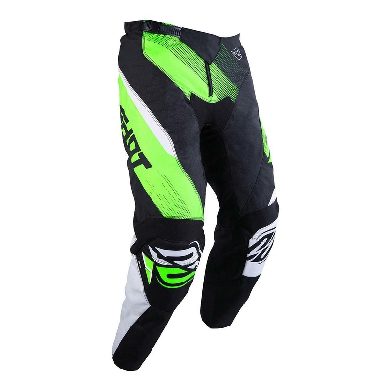 Komplet (dres + kalhoty) Shot DEVO Ultimate černo-fluo zelený