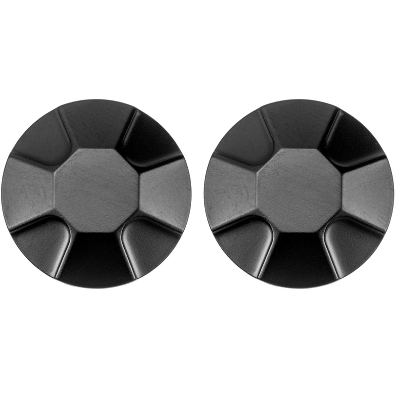 Capace metalice pentru conversia căștilor Cassida Handy și Handy Plus la versiunea fără vizieră/vizieră, negre, 2 buc.