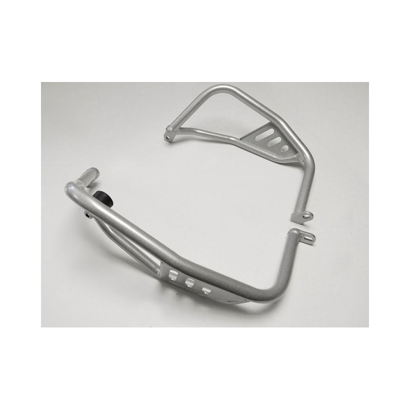 Engine guards RDMOTO matt silver upper + lower