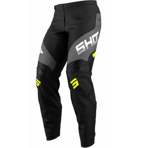 Pantaloni motocross Shot Draw Strike pentru copii, gri