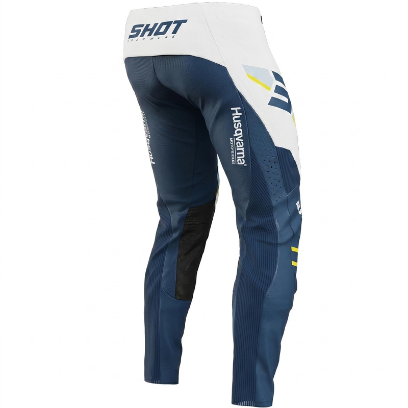 Pantaloni motocross Shot Aerolite HVA 27 albaștri