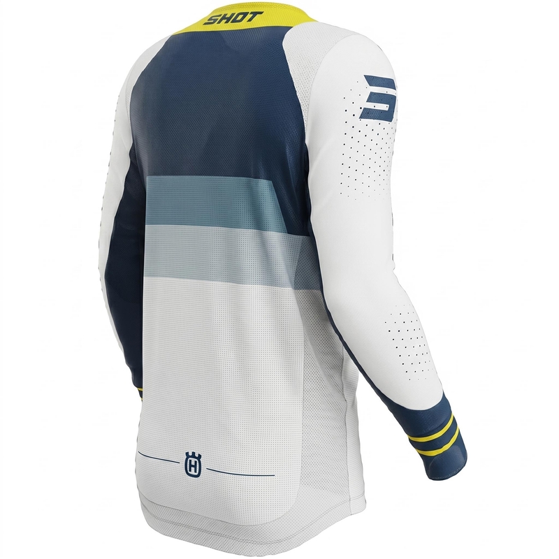 Tricou Motocross Shot Aerolite HVA 27 albastru