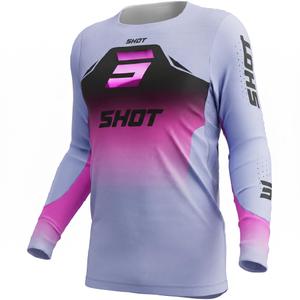 Tricou motocross Shot Aerolite Phase violet
