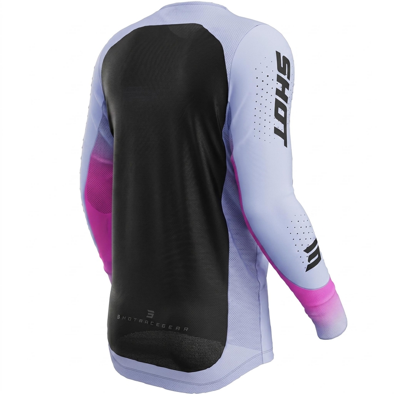 Tricou motocross Shot Aerolite Phase violet
