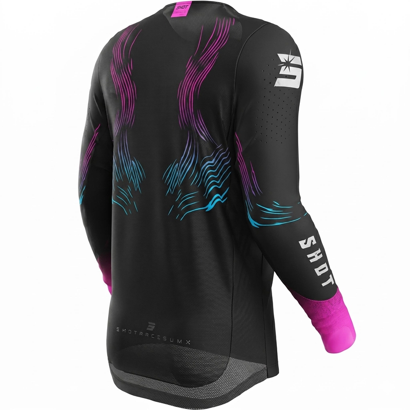 Shot Aerolite Volt Tricou Motocross Roz
