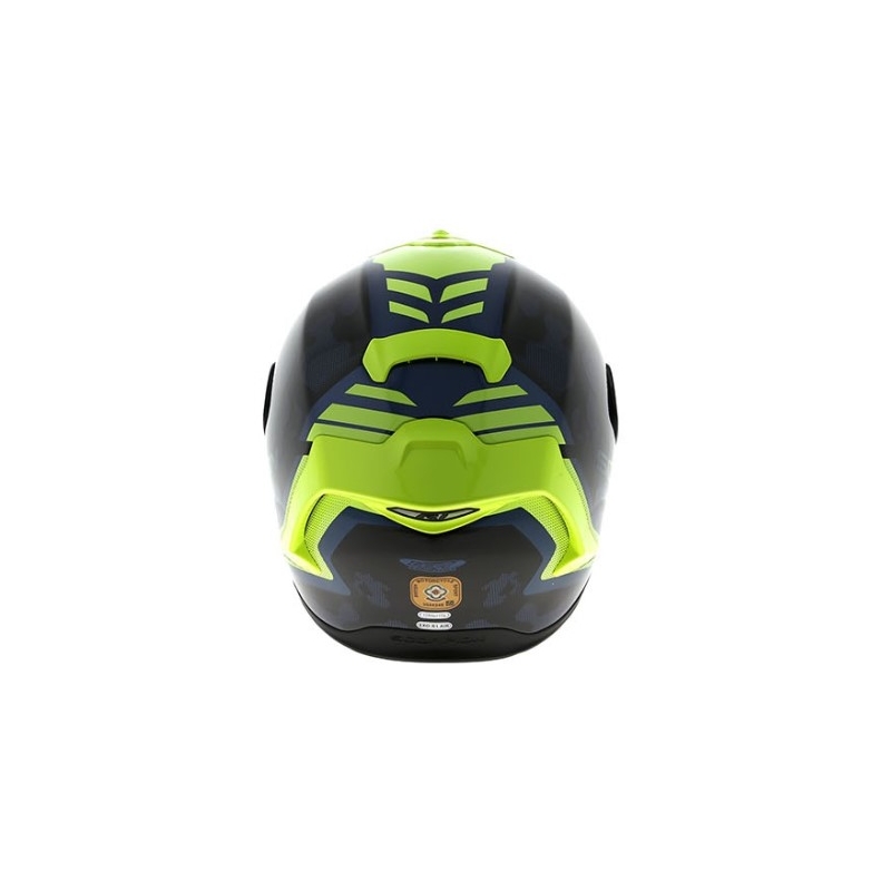 Cască integrală Scorpion EXO-R1 Air Ogi negru-fluo galben lichidare