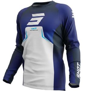 Tricou motocross Shot Devo Future albastru