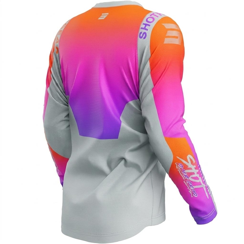 Tricou motocross Shot Devo Montana violet