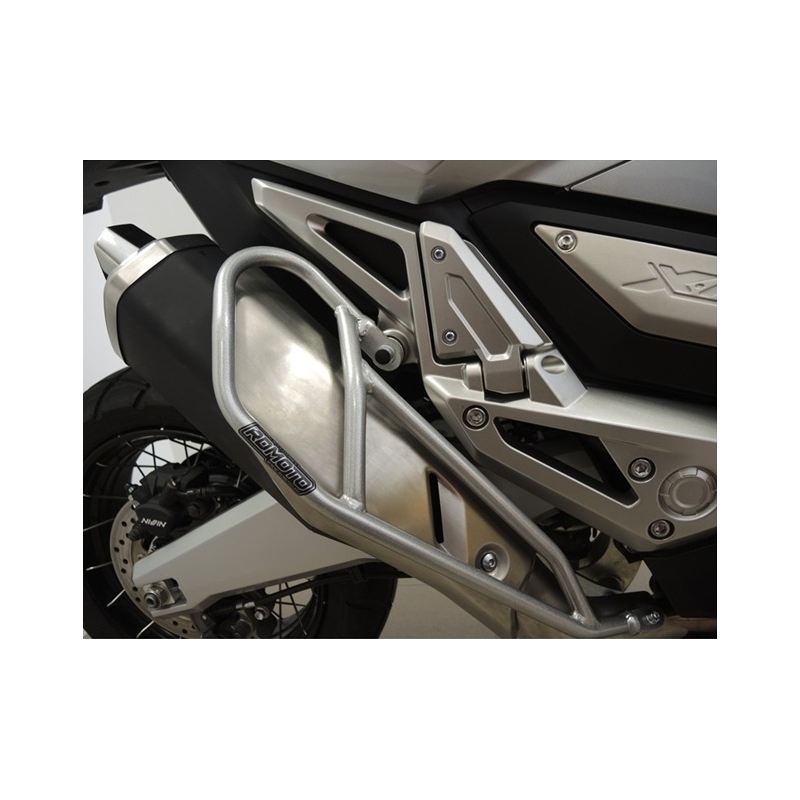 Exhaust guards RDMOTO argintiu