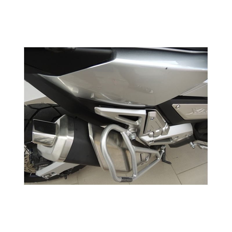 Exhaust guards RDMOTO argintiu