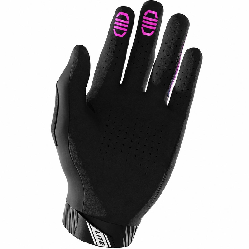 Mănuși motocross Shot Lite Skin albastru-roz