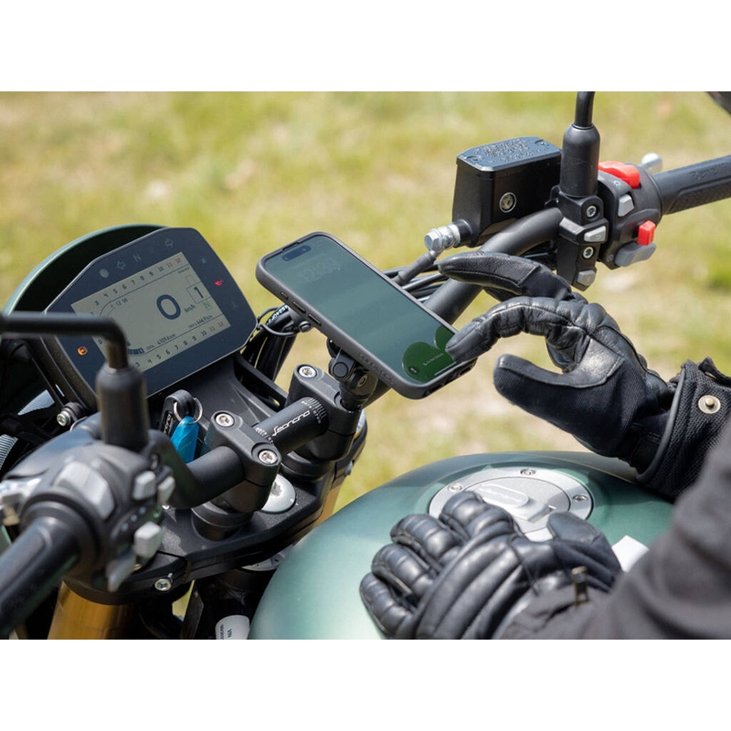 Suport telefon Quad Lock® PRO pentru ghidon, negru