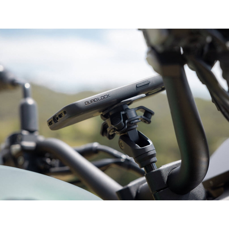 Suport telefon Quad Lock® PRO pentru ghidon, negru