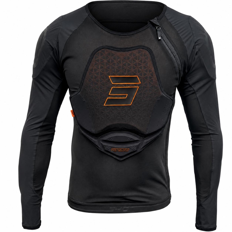 Vestă de protecție Shot Vest Evo D3O® neagră
