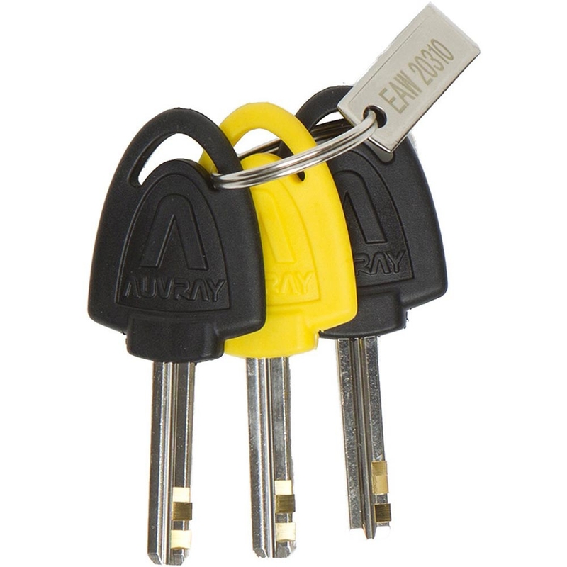 Blocator disc de frână Auvray B-Lock 10 Alarmă 120 dB galben