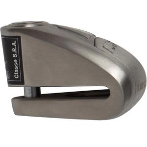Blocator disc de frână Auvray B-Lock 10 cu alarmă 120 dB, oțel argintiu