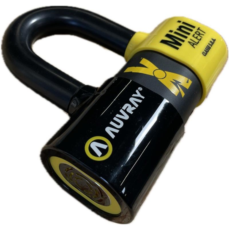 Blocator disc de frână Auvray XTREM Mini Alert cu alarmă, negru