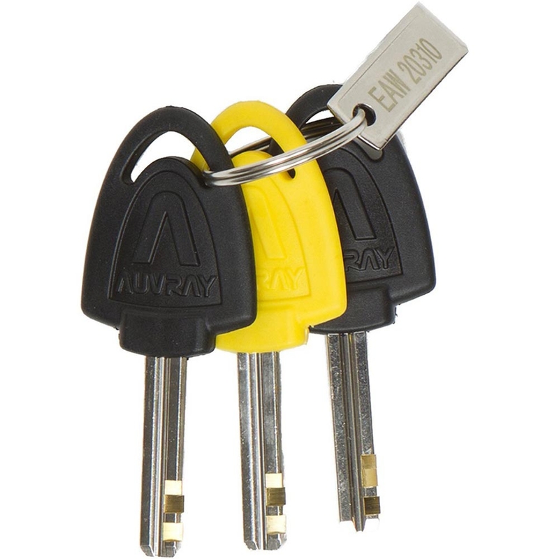 Blocator disc de frână Auvray B-Lock 14 cu alarmă, negru