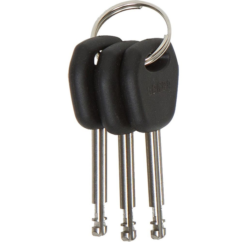 Lacăt de motocicletă Auvray XTREM cu lacăt de disc de frână XTREM Mini U 13,5 mm, negru