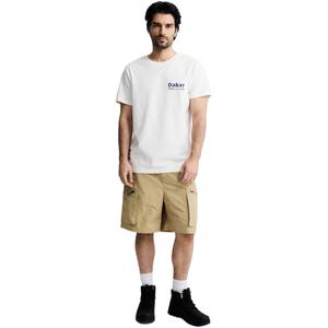 Tricou Dakar Car alb