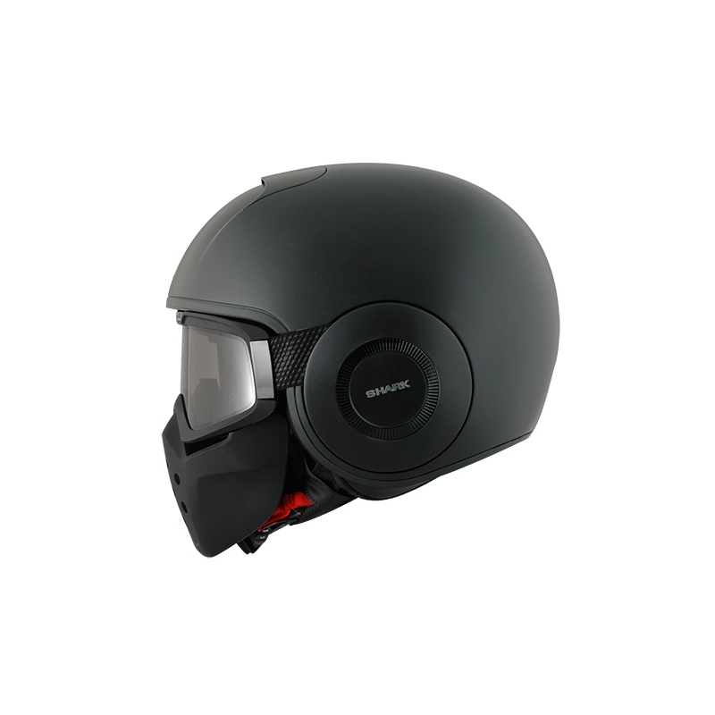 Cască de protecție deschisă SHARK DRAK Blank Mat Black Matte