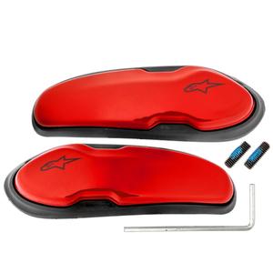 Ghete Alpinestars Supertech R/SMX PLUS/SMX-6/SMX S și SMX-1 R, culoare roșie