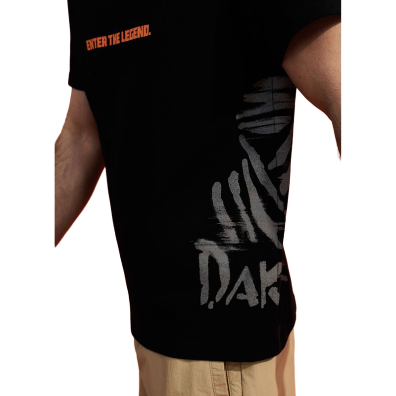 Tricou Dakar Wind negru