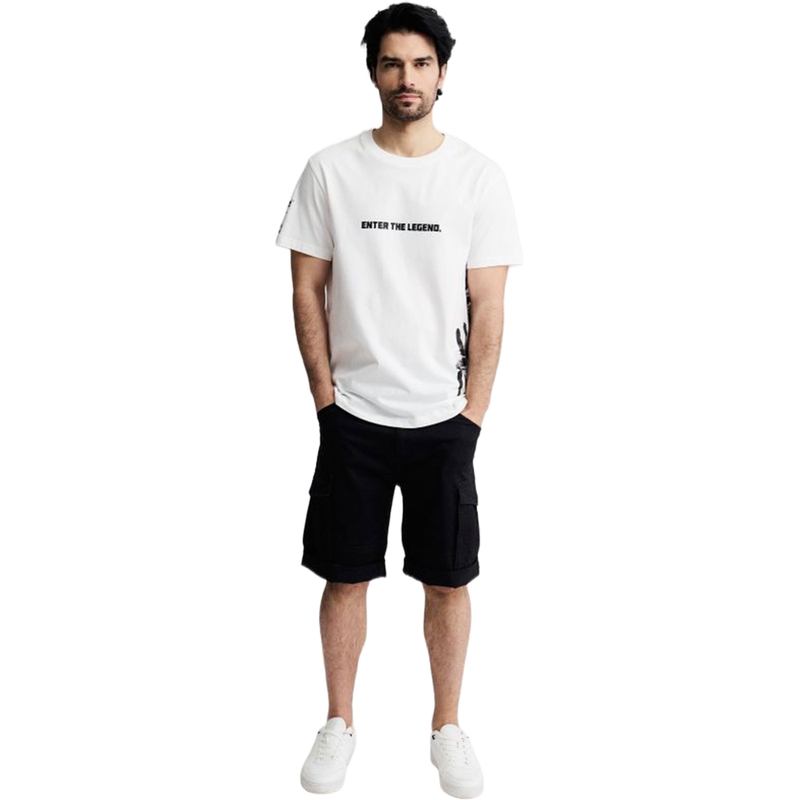 Tricou Dakar Wind W alb