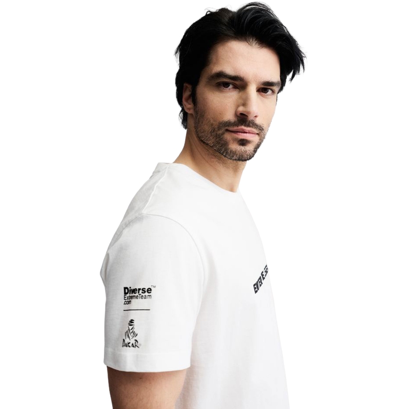 Tricou Dakar Wind W alb