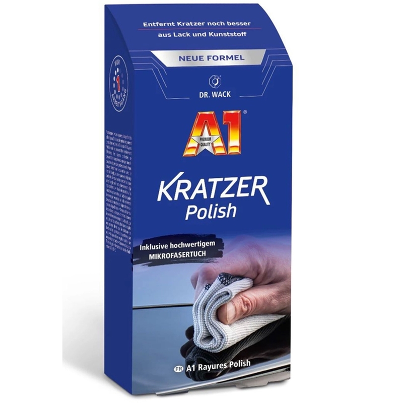 Eliminator de zgarieturi fine de pe vopsea si materiale plastice Dr. Wack Scratch Polish 50 ml