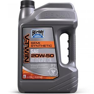 Ulei de motor Bel-Ray V-TWIN SEMI SYNTHETIC 20W-50 4 l