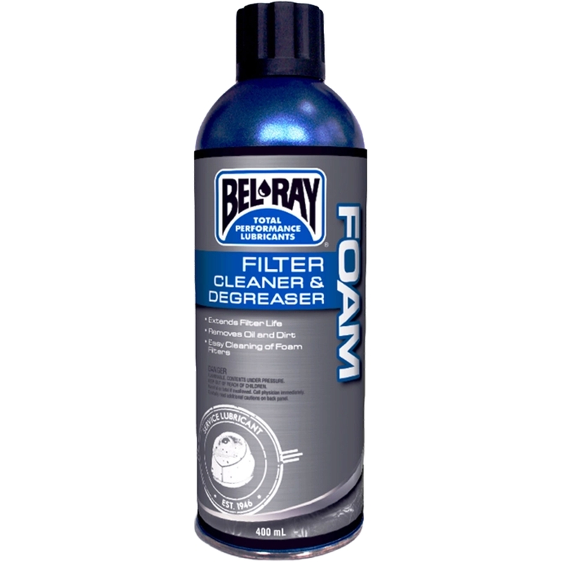 Spray degresant Bel-Ray FOAM FILTER CLEANER & DEGREASER (spray 400ml)