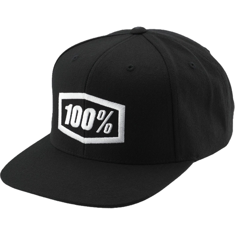 Șapcă pentru copii 100% Icon Snapback negru