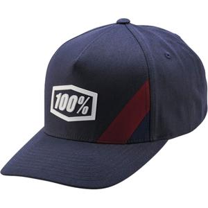 Șapcă 100% Cornestone Snapback albastru-gri