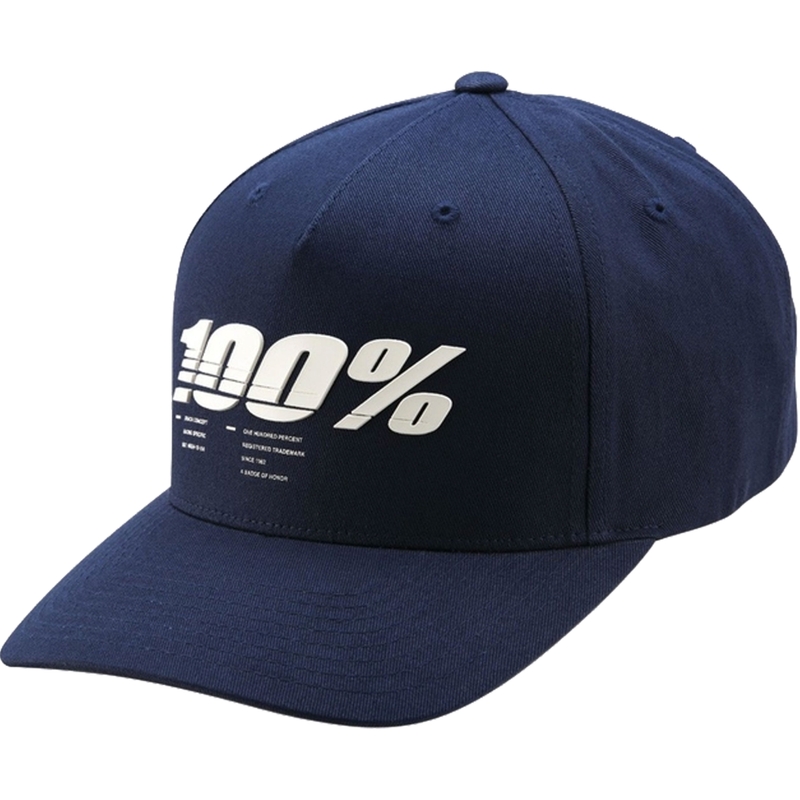 Capac 100% Staunch Snapback albastru