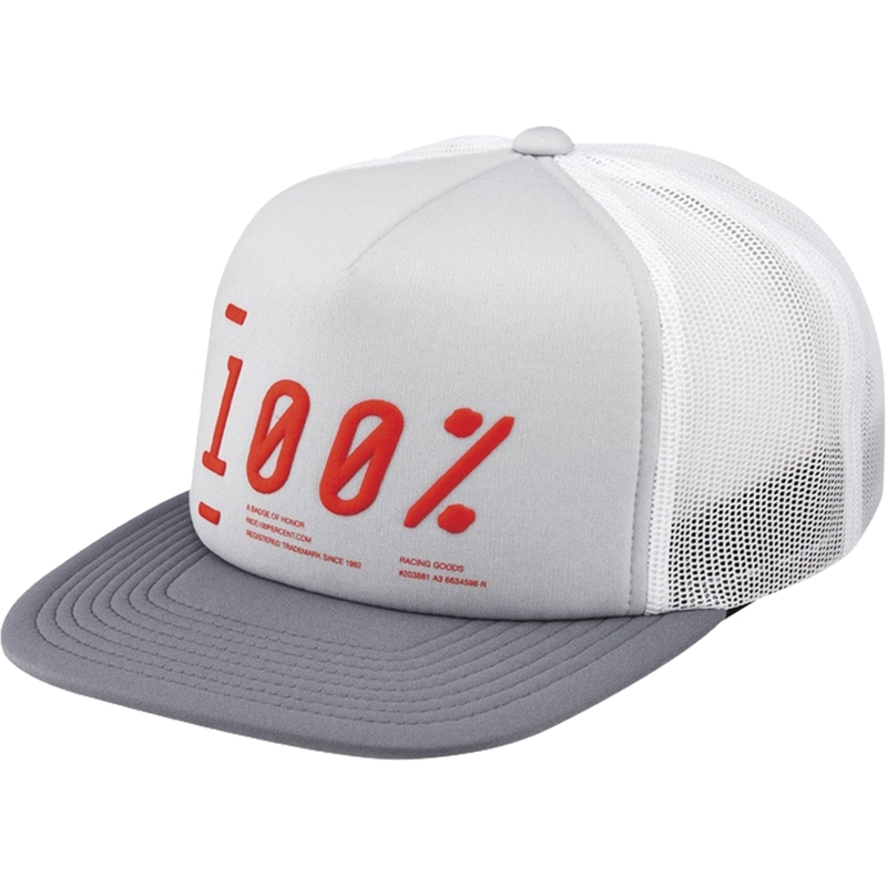 Cap 100% Transfer gri