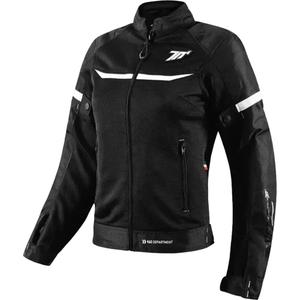 Geaca moto dama SEVENTY DEGREES SD-JR30.2 Mojave negru-alb