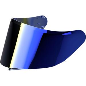 Vizieră pentru căști de motocicletă Airoh Connor/Spark 2, albastru oglindă