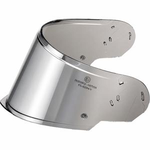 Vizieră pentru căști Cassida Modulo 2.1 Plus Carbon cu pregătire Pinlock, cromată oglindă
