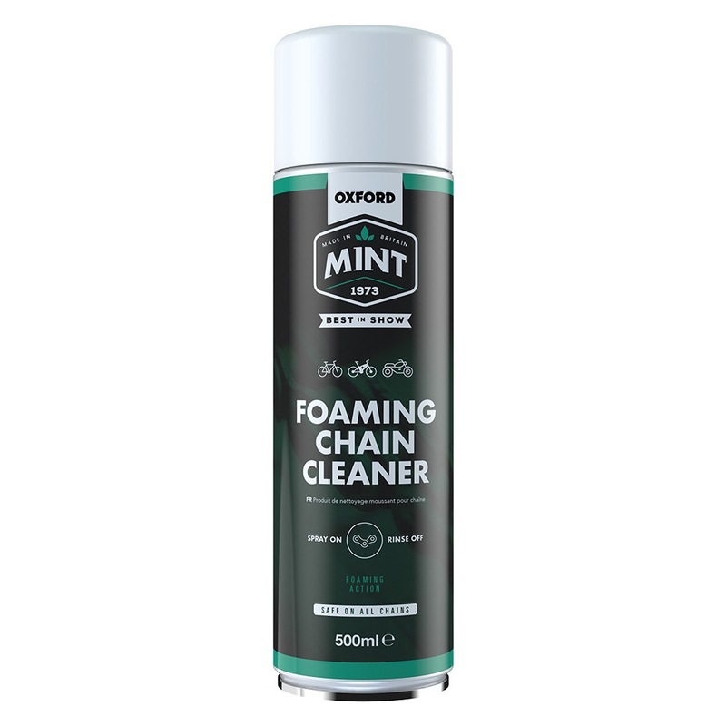 Soluție spumoasă pentru curățarea lanțurilor de motociclete/motociclete MINT 500 ml