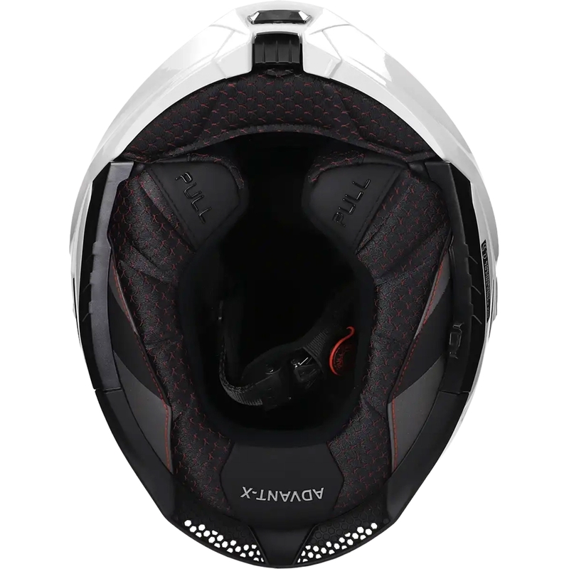LS2 FF901 Advant X Advant X Solid White Cască de motocicletă pliabilă albă LS2