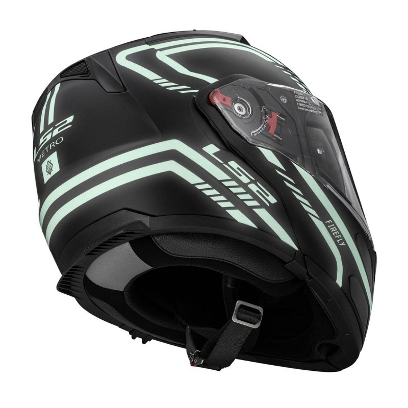 LS2 FF324 Metro Firefly negru mat LS2 FF324 Metro Firefly negru mat