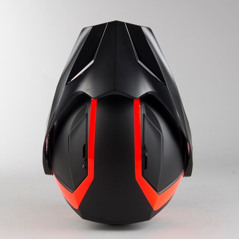 LS2 FF324 Metro EVO Rapid Helmet negru-portocaliu lichidare