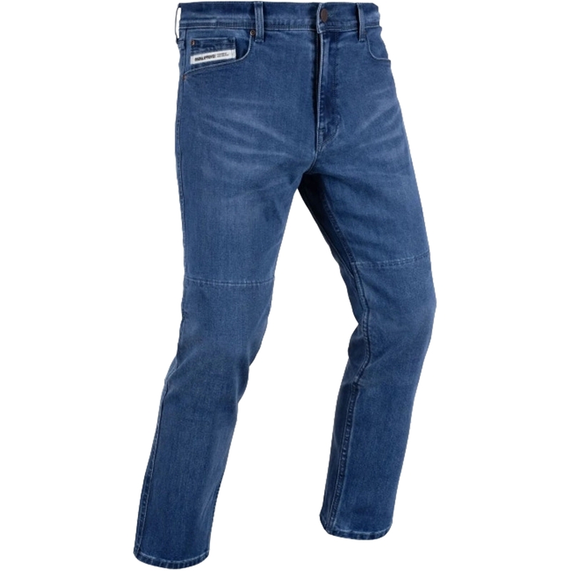 Blugi motociclisți Oxford Original Approved Tailor AA, albastru deschis