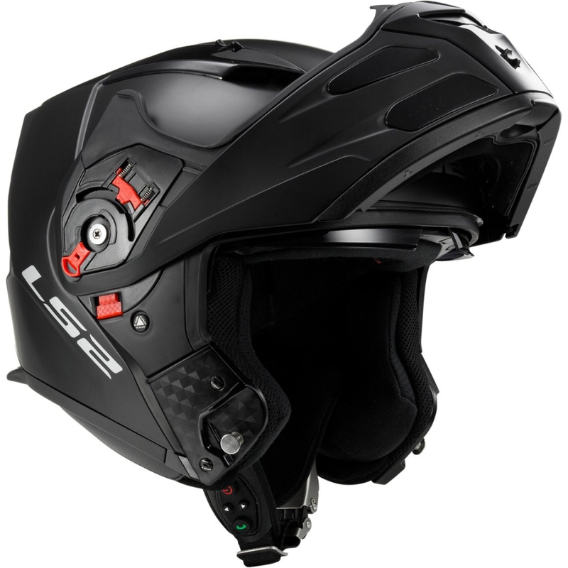 Cască de motociclist LS2 FF324 Metro negru mat